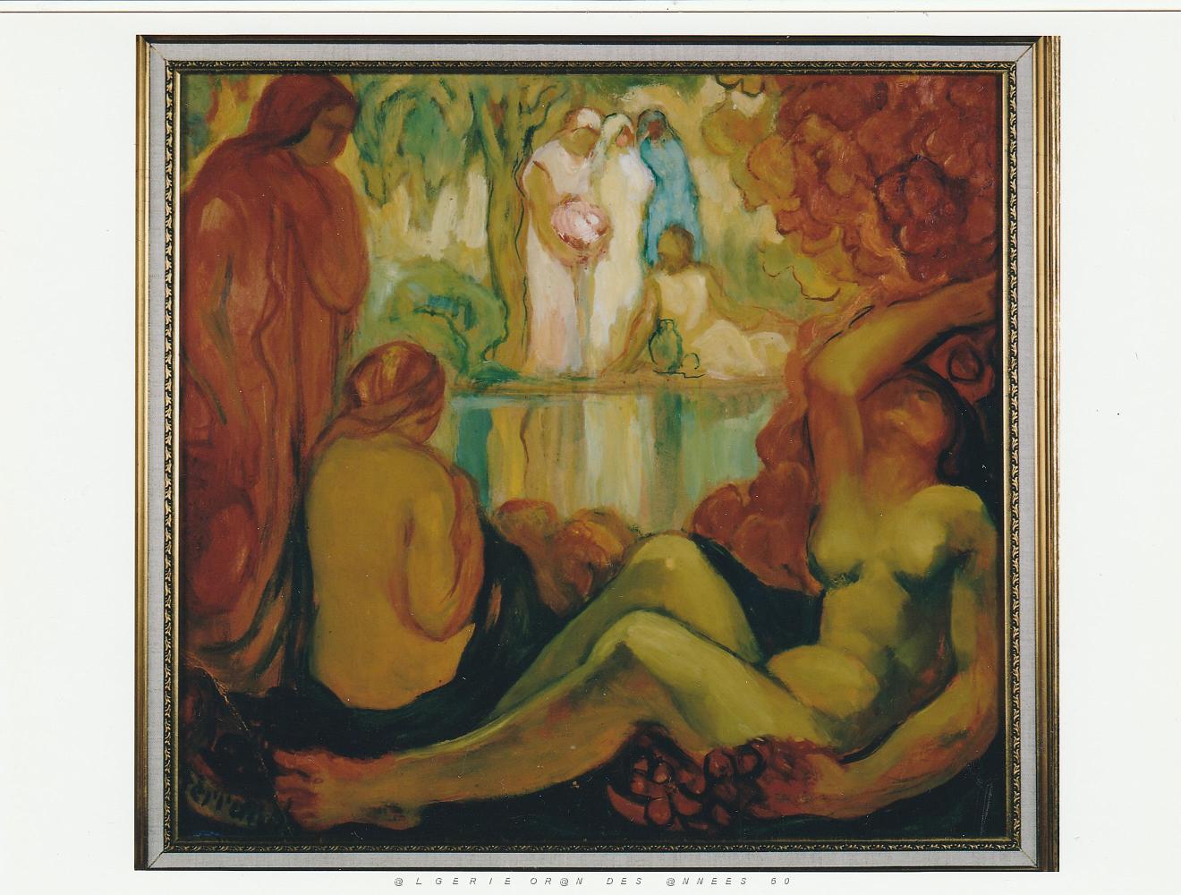 AUGUSTIN FERRANDO 1880-1957 Apres le bain.jpg